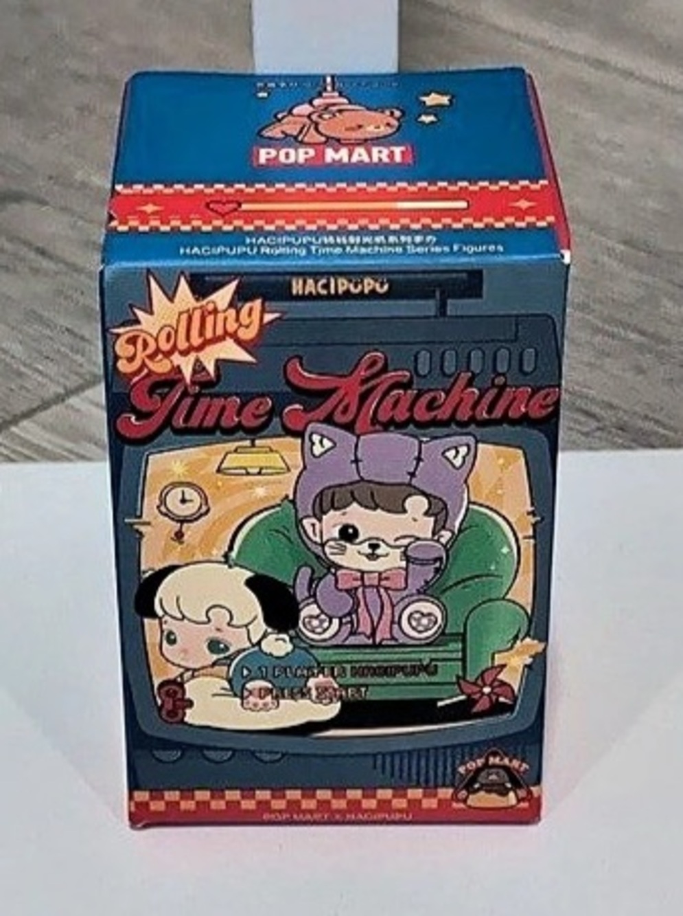 Pop Mart HACIPUPU Rolling Time Machine Series Blind Box Blind Box Toy